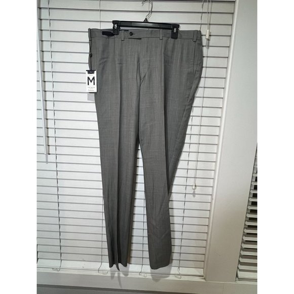 Ted‎ Baker Endurance 100% Wool Unhemmed Men's Dress Pants - Size 40x38 - Picture 1 of 6